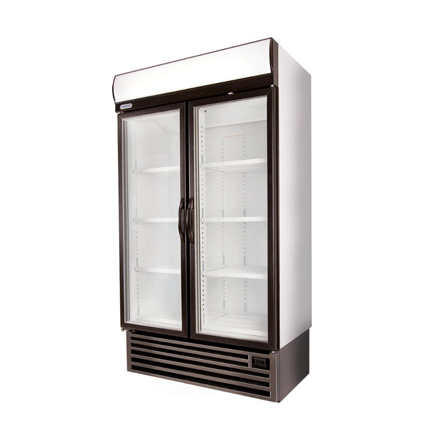 Staycold Double Hinged Door Upright Cooler - HD1140