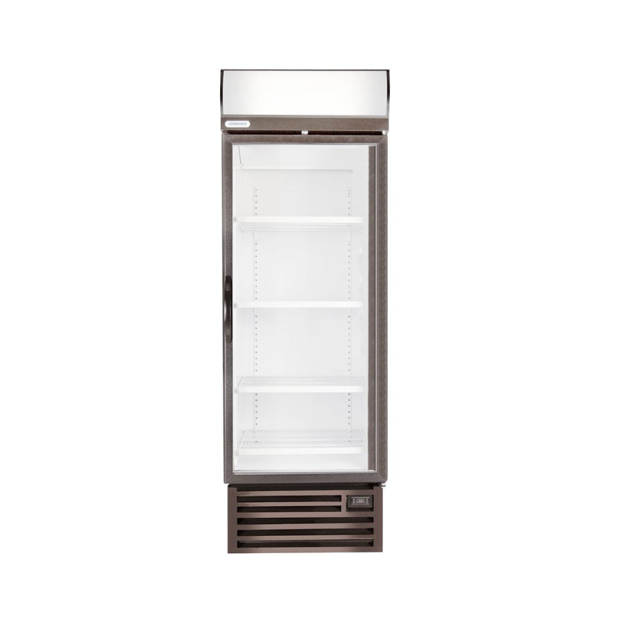 Staycold Single Glass Door Display Freezer - HD690F