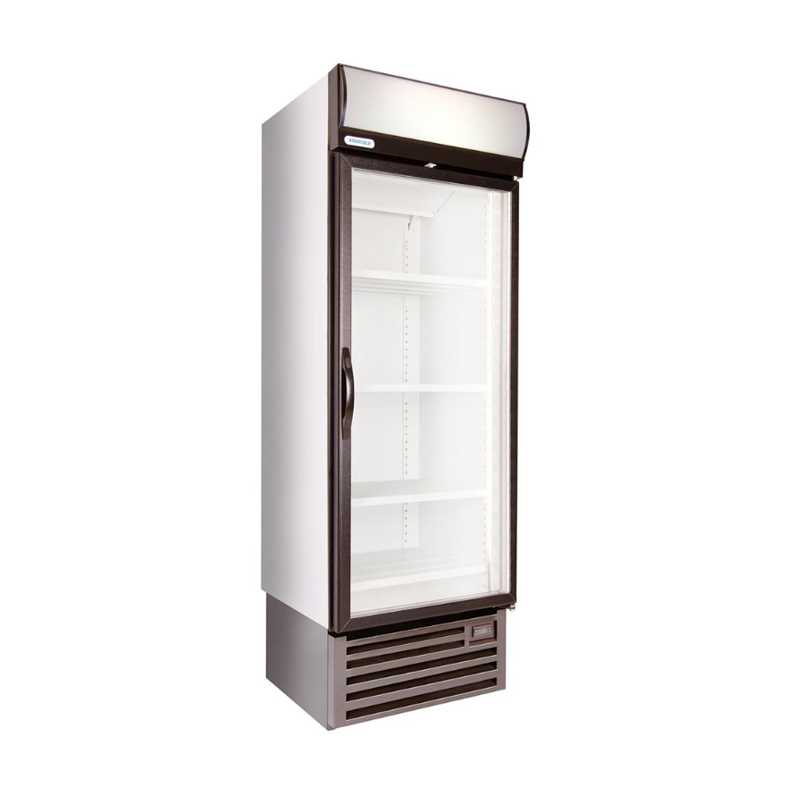 Staycold Single Glass Door Display Freezer - HD690F