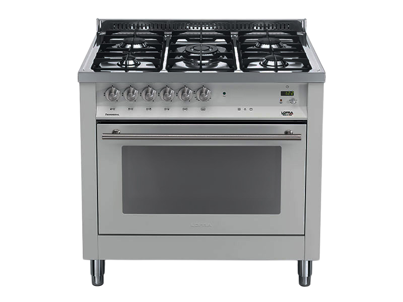 Lofra Professional Electric Oven with 5 Burner Gas Top – 90cm