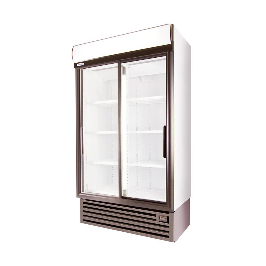 Staycold Double Sliding Door Upright Cooler - SD1140