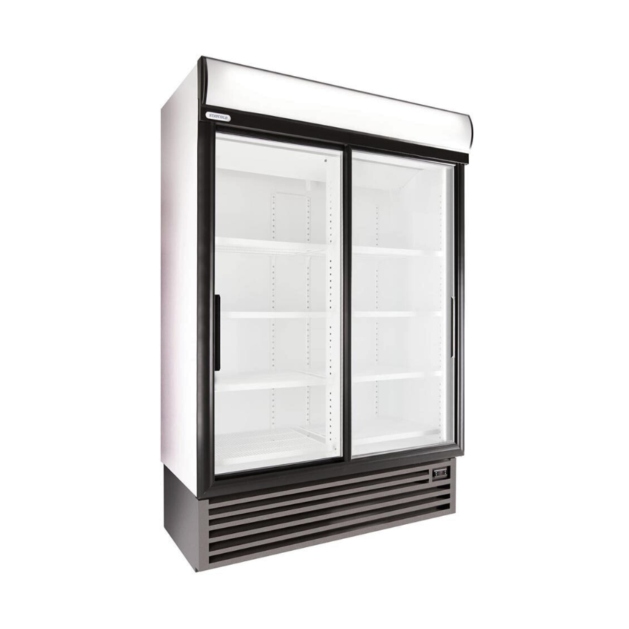 Staycold Double Sliding Door Upright Cooler - SD1360