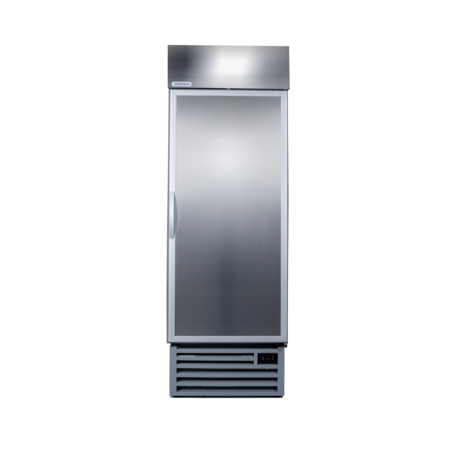 Staycold Single Solid Hinged Door Upright Cooler - SHD690