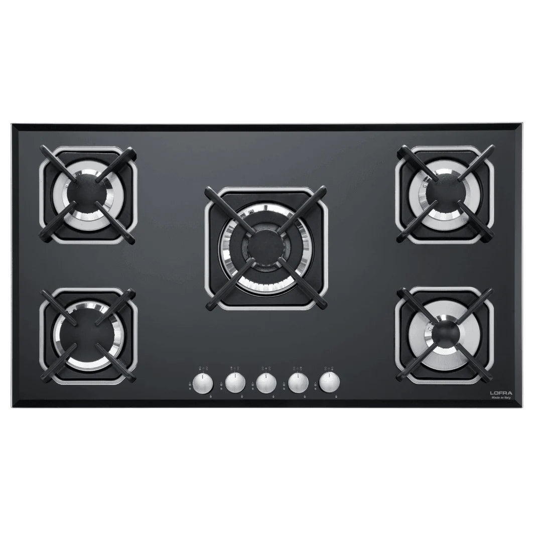 Lofra Black Line Built-In Gas Hob - 90cm