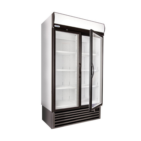 Staycold Double Hinged Door Upright Cooler - HD1140