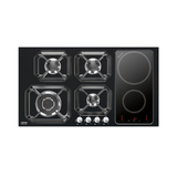 Lofra Black Line Built-In Combo Hob - 90cm