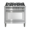 Lofra Professional Electric Oven with 5 Burner Gas Top – 90cm