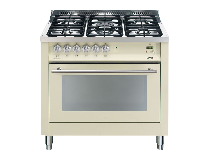 Lofra Professional Electric Oven with 5 Burner Gas Top – 90cm