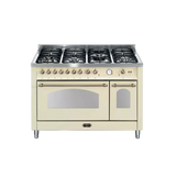 Lofra Dolce Vita Electric Oven with 7 Burner Gas Top – 120cm (Bronze)
