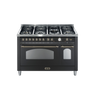 Lofra Dolce Vita Electric Oven with 7 Burner Gas Top – 120cm (Bronze)