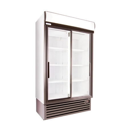 Staycold Double Sliding Door Upright Cooler - SD1140