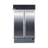 Staycold Double Solid Hinged Door Upright Cooler - SHD1140