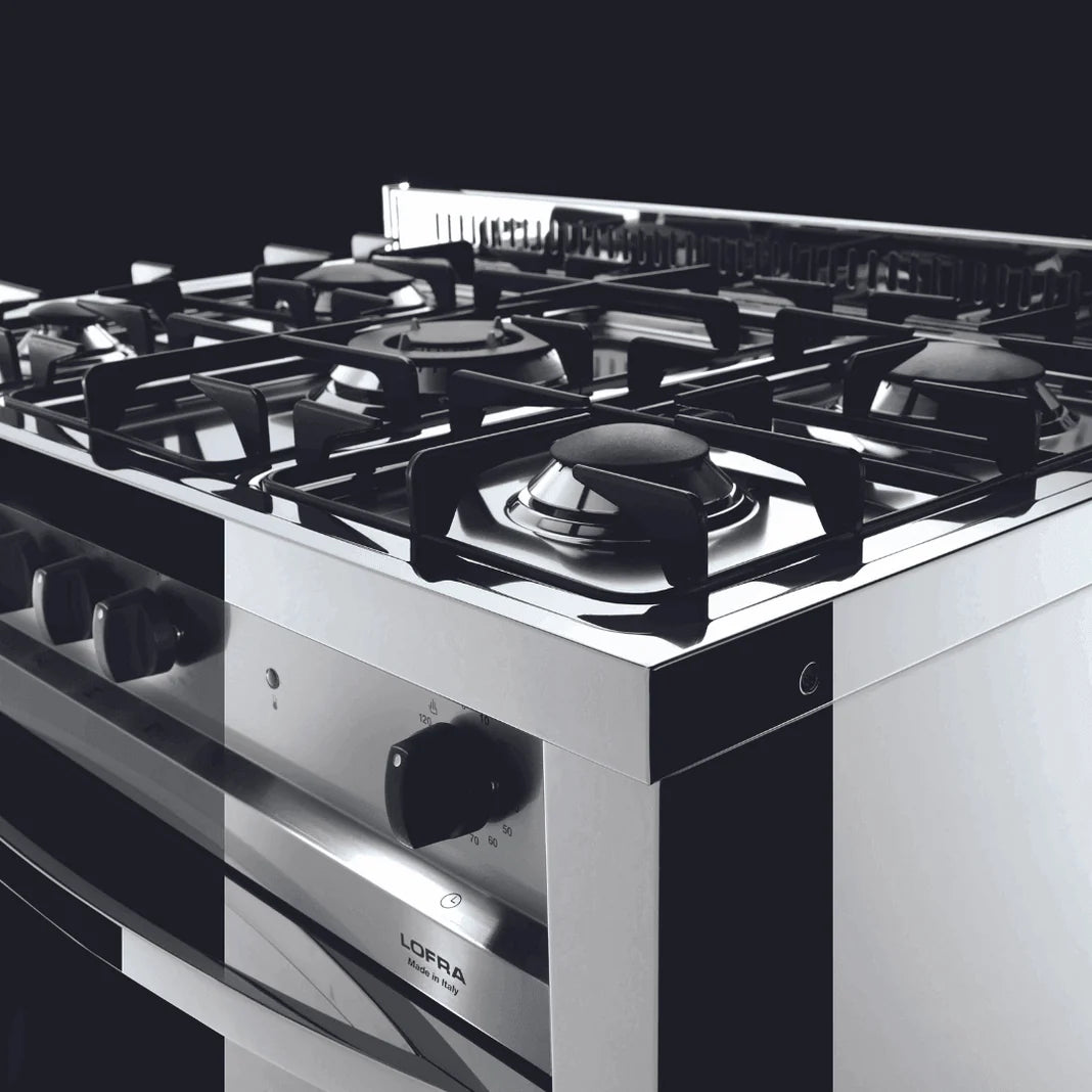 Lofra Maxima Gas Oven with 5 Burner Gas Top – 90cm